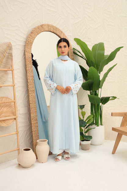 بيرلا - عباية كتان مشكوكة